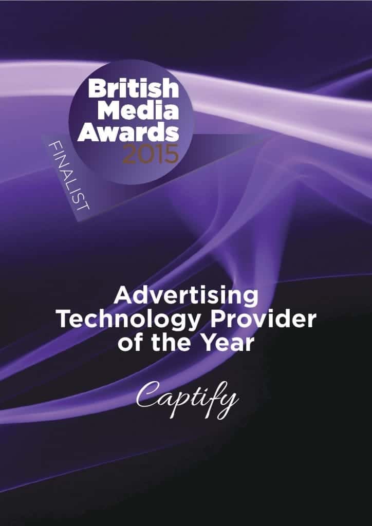 British Media Awards: Captify Are Finalists For Ad Tech Provider Of The Year