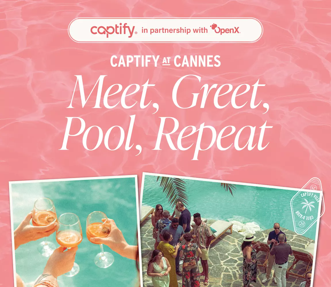 Request Your Invitation to Captify’s Exclusive Cannes Event, in Partnership with OpenX